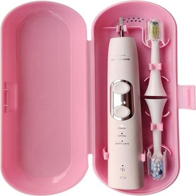 Electric Toothbrush Travel Case, Suitable for Oral-B, Pink