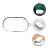 Transparent TPU Protective Case for Wireless Earbuds with Carabiner view 3