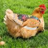 Chicken Saddle with Elastic Strap view 2