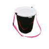 RH-Pail 20 L Cold-Blood Horse Feed Bucket with Lid and BioThane Strap, Food-Safe, Made in Germany (Neon Orange Strap) view 1