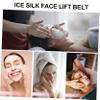 FRCOLOR V-Shaped Ice Silk Face Mask for Women, Skin-Friendly Chin-Lifting Strap view 2