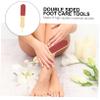 FRCOLOR 2-Piece Double-Sided Foot File for Callus Removal view 2