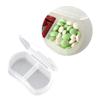 FOMIYES 3-Pack Travel Pill Boxes with 2 Compartments view 2