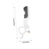 Vintage Stainless Steel Manual Beard Razor for Men view 2