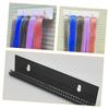 Levemolo Hair Extension Holder for Styling, 2-Pack, Black, No-Drill Wall Mount view 3