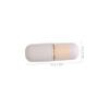 NULYLU Retractable Travel Makeup Brush with Protective Cap view 2