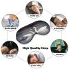 Sleep Mask for Women and Men, Printed White Swan Design, Adjustable and Lightweight view 4