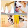 Dog Toothbrush Set with Dual Head and Non-Slip Silicone Handle view 3