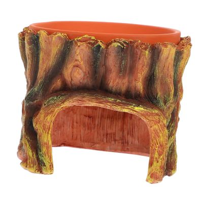 Resin Reptile Hide, Safe with Spacious Interior