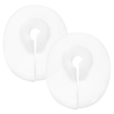 Removable, Non-Slip Forefoot Gel Pads for Toe-Post Sandals, Transparent