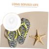 Removable, Non-Slip Forefoot Gel Pads for Toe-Post Sandals, Transparent view 2