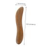 Practical Verawood Massage Comb for Head and Neck view 2
