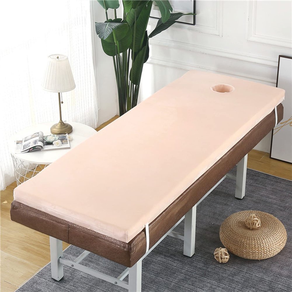 Eyelash Bed Topper with Breathing Hole, 6 cm Thick, Beige, Size S
