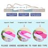 Eyelash Bed Topper with Breathing Hole, 6 cm Thick, Beige, Size S view 2