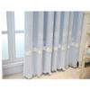 Blackout Curtains for Kids' Rooms, Thermal Insulated, Pencil Pleat, Lined with White Sheer Tulle Overlay, Double-Layer, Solid Panels, 1 Panel view 4