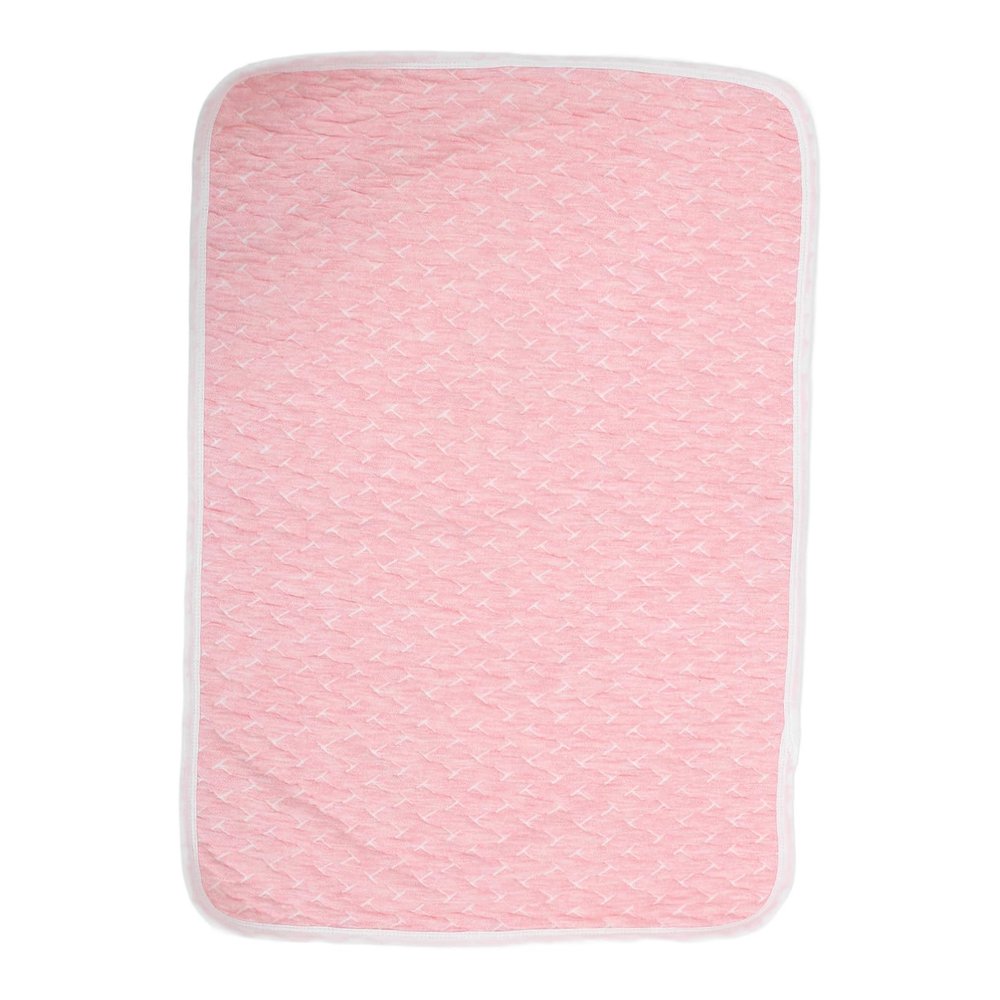 Vaguelly Waterproof Cotton Changing Pad for Travel, Large, Absorbent, Breathable, Washable and Dryer-Safe