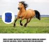 Beufee Polo Wraps for Horses, 4-Piece Cotton Bandage Set, Blue view 3