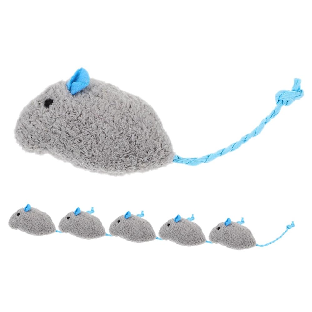 BUGUUYO 6-Pack Catnip Mouse Toys