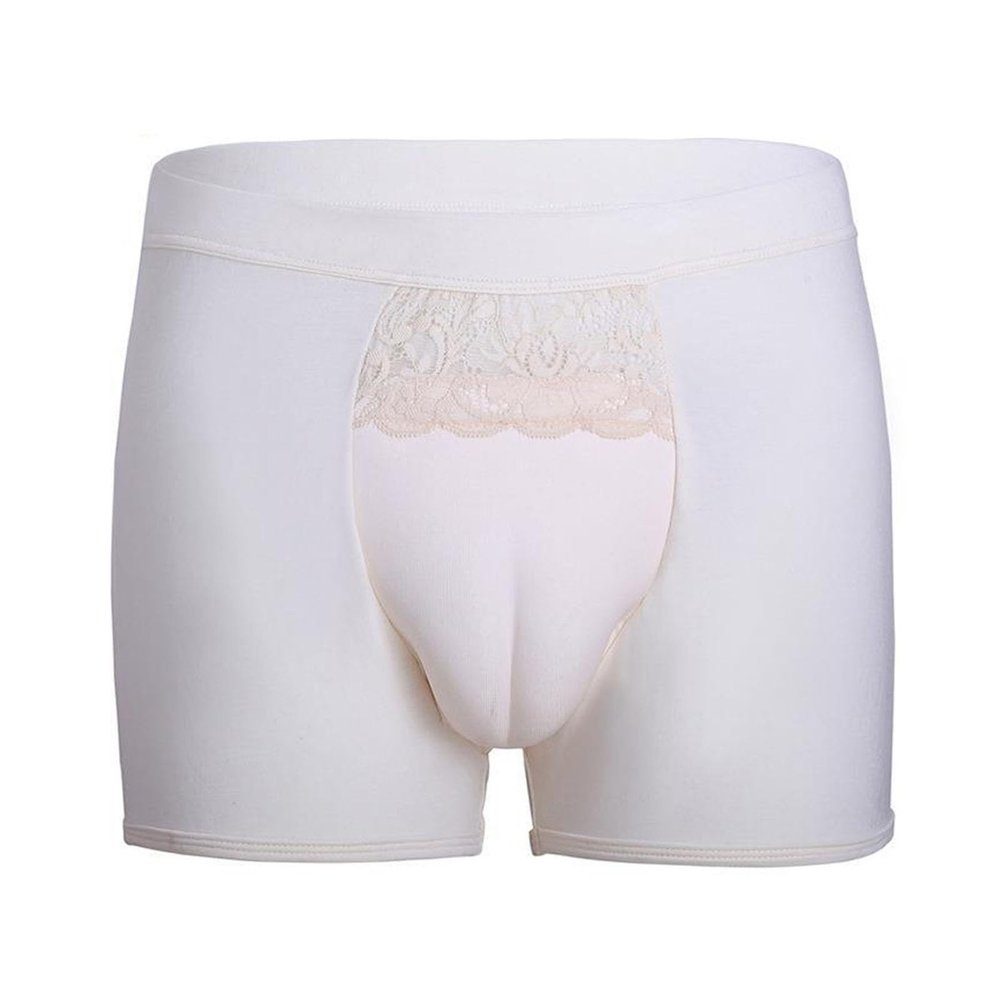 LADYYY Men's Shaping Transgender Gaff Boxer Shorts with Waist and Tummy Support (M)