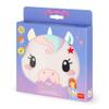 Legami Mini Flaxseed Heat Pad with Lavender Scent, Unicorn, 18 x 19 x 2.5 cm view 4