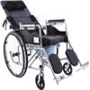 PNAJFUEL Lightweight Folding Wheelchair with 6-Position Adjustable Backrest view 1