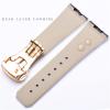 QTYQWC Genuine Leather Watch Band for Omega Constellation Double Eagle Series, Men’s and Women’s, 17 mm/23 mm view 3