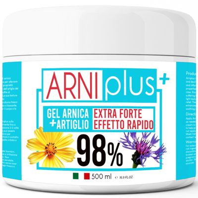 ARNIplus+ Extra-Strength Arnica Gel, 500 ml, with Vitamin C