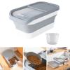 NIHENHAO Pet Food Storage Container, Foldable, Moisture-Resistant, Sealed view 2