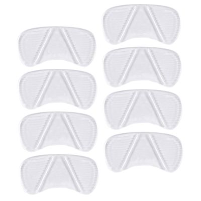 KOMBIUDA Self-Adhesive Gel Heel Pads, Comfortable Wear-Resistant Heel Cushions, 4 Pairs