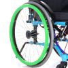 UYSELA Pair of 20/22/24-Inch Wheelchair Handrim Covers, Green, 20-Inch view 1