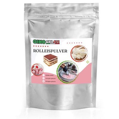 Gino Gelati Rolled Ice Cream Powder, Tiramisu, Made in Germany, No Ice Cream Maker Required (100 kg)
