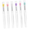 6 Silicone Lip Applicators with Lids, Portable view 1