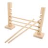 Kisangel Wooden Climbing and Jumping Toy for Rabbits and Mice view 1