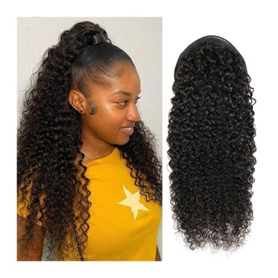 Brazilian Human Hair Clip-In Ponytail Extension