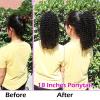 Brazilian Human Hair Clip-In Ponytail Extension view 4