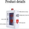 JYHHGDS Wall-Mounted AED Defibrillator Storage Cabinet with Key and Alarm view 3