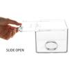 ruxiangfly Clear Acrylic Tissue Box Cover, Rectangular view 3