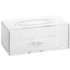 ruxiangfly Clear Acrylic Tissue Box Cover, Rectangular view 4