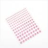 IDOTSEZU Double Eyelid Stickers, 1 Sheet, 3/4/5/6 mm, Self-Adhesive Rhinestone Crystal Stickers for Nail Art, Beauty, Face Makeup, Phone DIY Decoration, Eyeliner Stickers (Pink) view 1