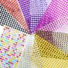 IDOTSEZU Double Eyelid Stickers, 1 Sheet, 3/4/5/6 mm, Self-Adhesive Rhinestone Crystal Stickers for Nail Art, Beauty, Face Makeup, Phone DIY Decoration, Eyeliner Stickers (Pink) view 2