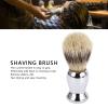 Premium Men's Shaving Brush with Soft Synthetic Fibers view 2