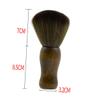 IWOWHERO Round Neck Dusting Brush with Wooden Handle, Brown view 4