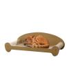 Cat Bed and Natural Sisal Scratching Pad view 1