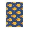 Fitted Crib Sheet for Boys and Girls, Soft Cartoon Fish Pattern, 132 x 71 cm view 1