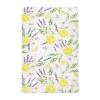 Unisex Fitted Sheet for Baby and Toddler Beds, Soft and Breathable, 39.1 x 27.0 in, Gold Lemon Watercolor Pattern view 1