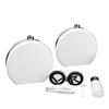 KOMBIUDA Weier Plastic Contact Lens Case with Mirror, Portable view 1