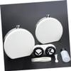 KOMBIUDA Weier Plastic Contact Lens Case with Mirror, Portable view 3