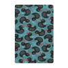 Fitted Crib Sheet for Boys and Girls, Soft and Breathable, 99.1 x 68.6 cm, Duck Turquoise view 1