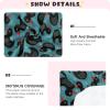 Fitted Crib Sheet for Boys and Girls, Soft and Breathable, 99.1 x 68.6 cm, Duck Turquoise view 4