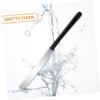 Stainless Steel Makeup Spatula for Foundation Mixing view 3